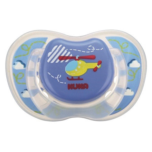 Chupete Brilla en la Oscuridad (+6 meses) Azul Kuka