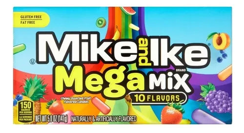 Caramelo Masticable Mike And Ike Mega Mix