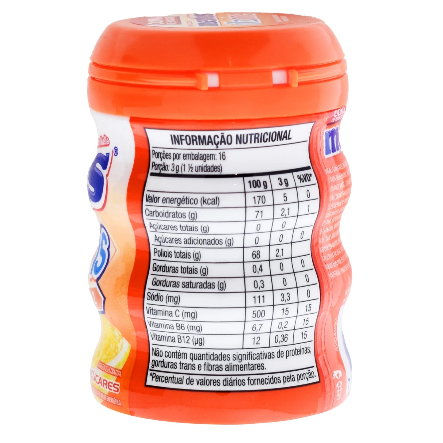 Chicle Mentos Gum con Vitaminas 56 g