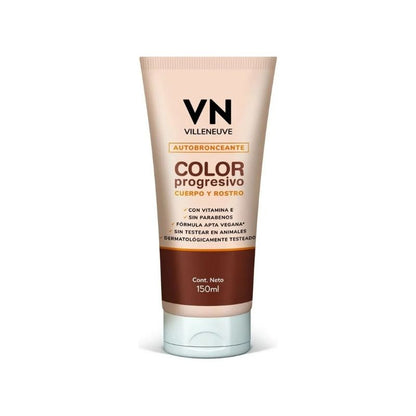 Autobronceante Villeneuve Color progresivo cuerpo y rostro 150ml