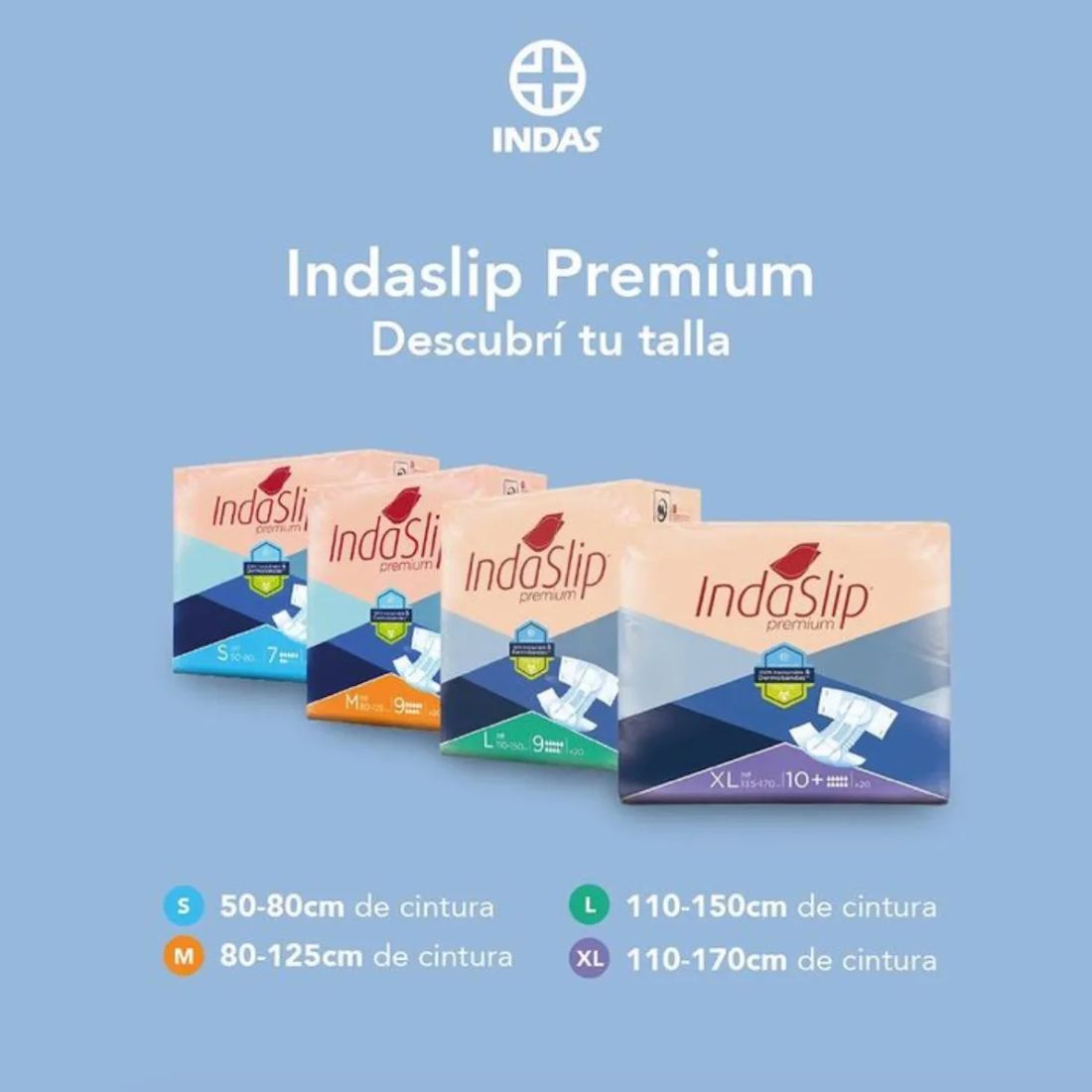 Indaslip S7 Pañal x 20 unidades