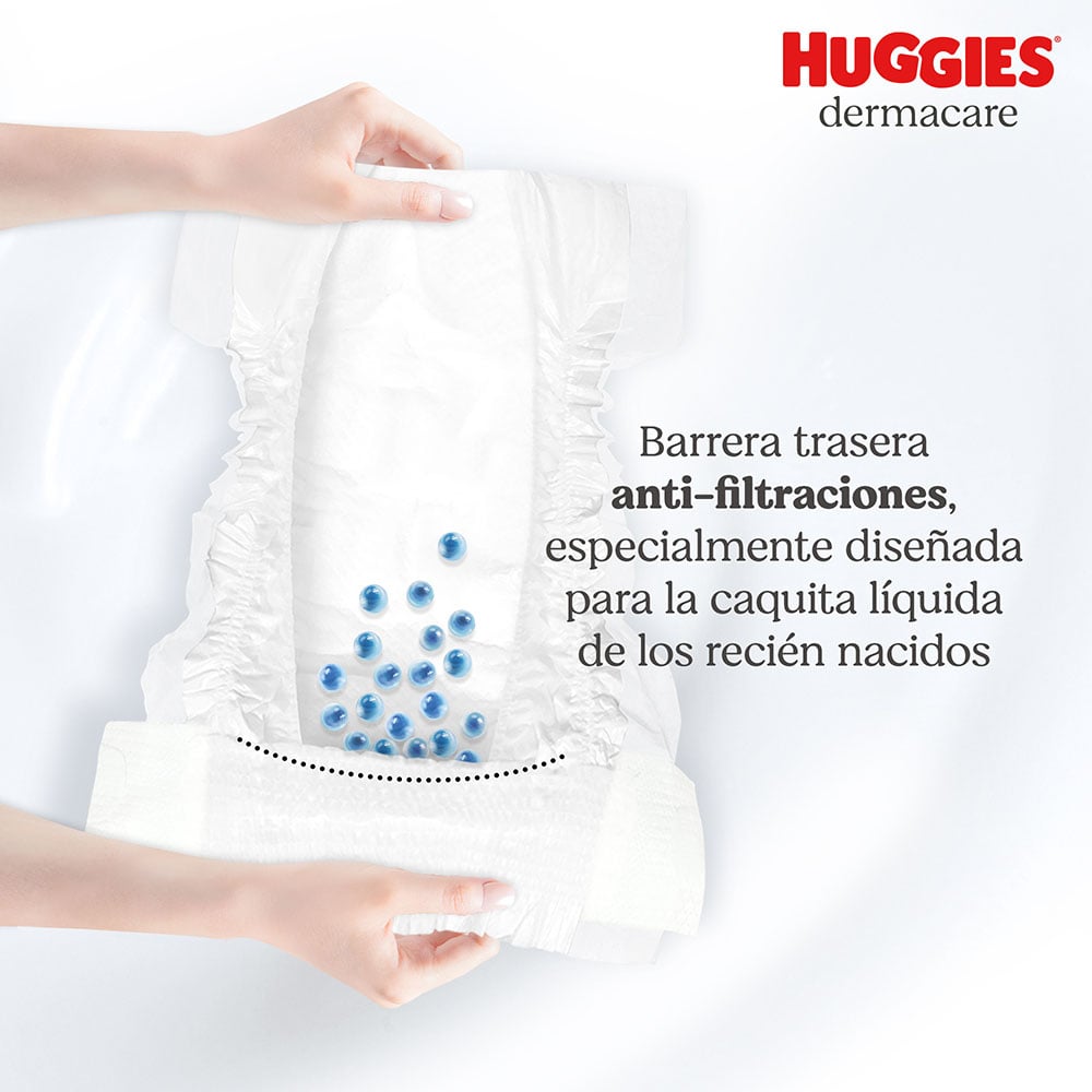 Pañales Huggies Dermacare Talle M 58 Unidades