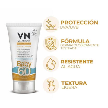 Protector Solar Villeneuve Baby 120 ml