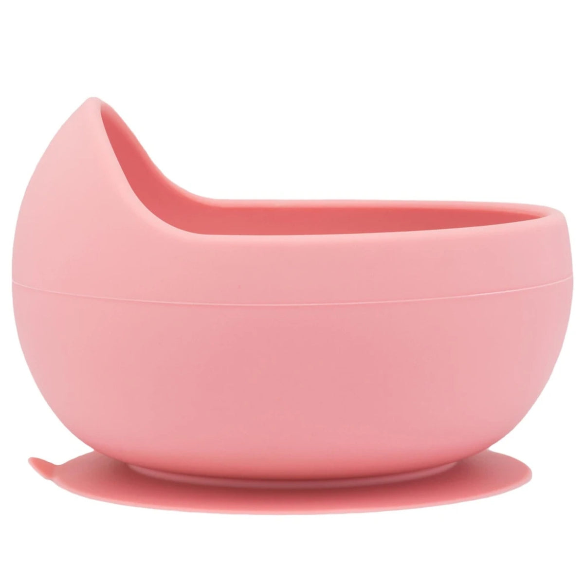 Bowl de Silicona con Ventosa Buba Rosado +6 Meses