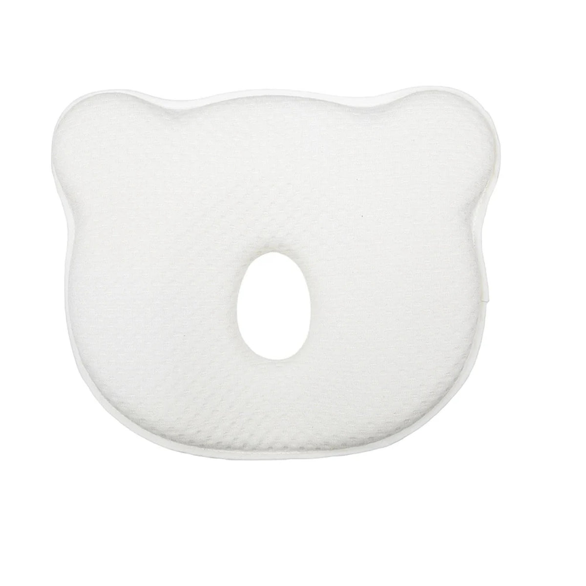 Almohada Viscoelástica Anti Cabeza Plana Buba Oso Blanco +0 Meses