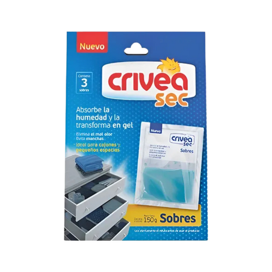Crivea Sec Antihumedad 3 sobres - 150 gramos