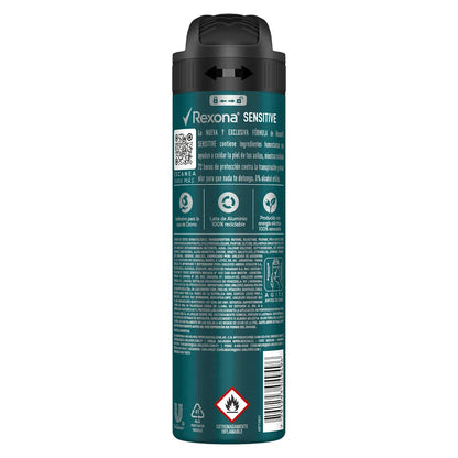 Antitranspirante en Aerosol Rexona Men Sensitive 150 ml