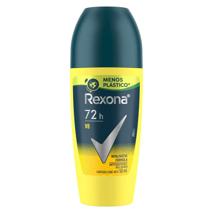 Antitranspirante en Roll On Rexona Men V8 50 ml