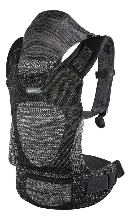 Mochila Ergonómica Kikkaboo Hoody - Negro