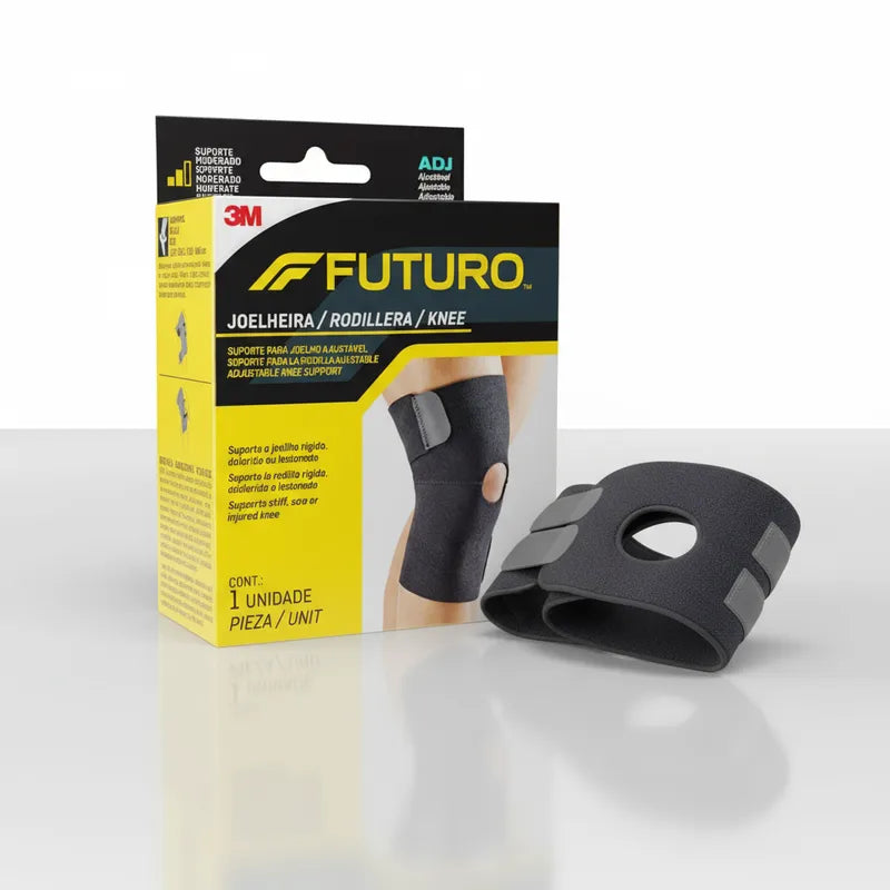 Soporte De Rodilla 3m Futuro Ajustable - Negro