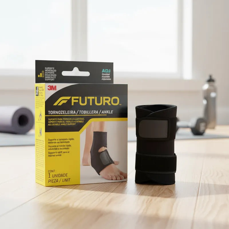 Tobillera Futuro 3M Soporte Ajustable Tobillo Neopreno