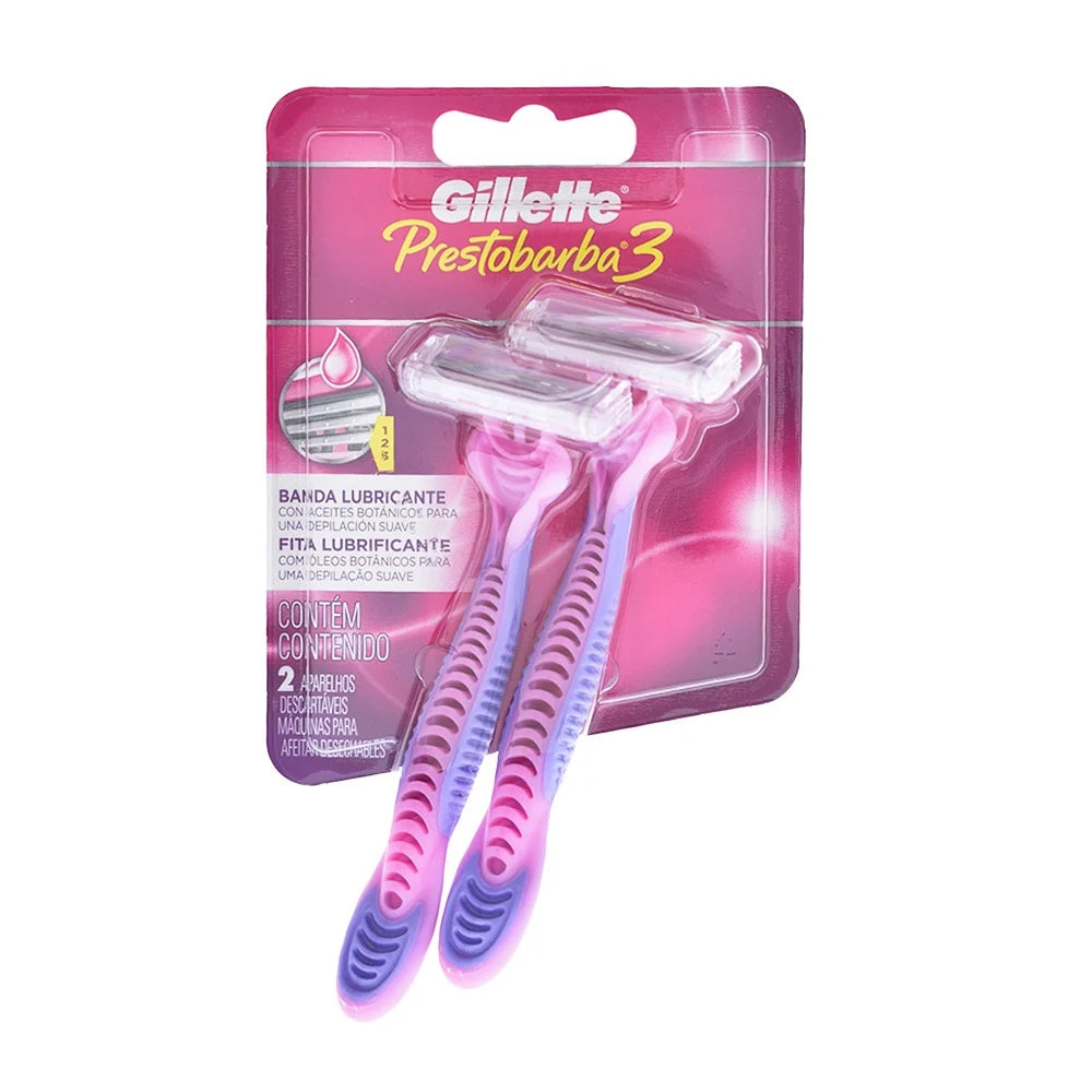 Afeitadora Gillette Prestobarba 3 Mujer 2 Unidades