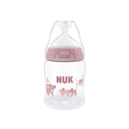 Mamadera NUK First Choice 150 ml Tetina de Silicona Flujo S Koala Rosa +0 Meses