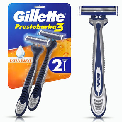 Gillette Prestobarba 3 Extra Suave x2un