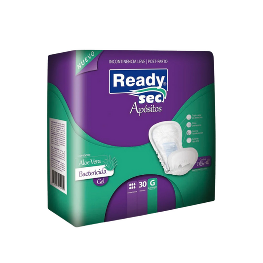 Apósitos Para Incontinencia Readysec G - 30 Unidades