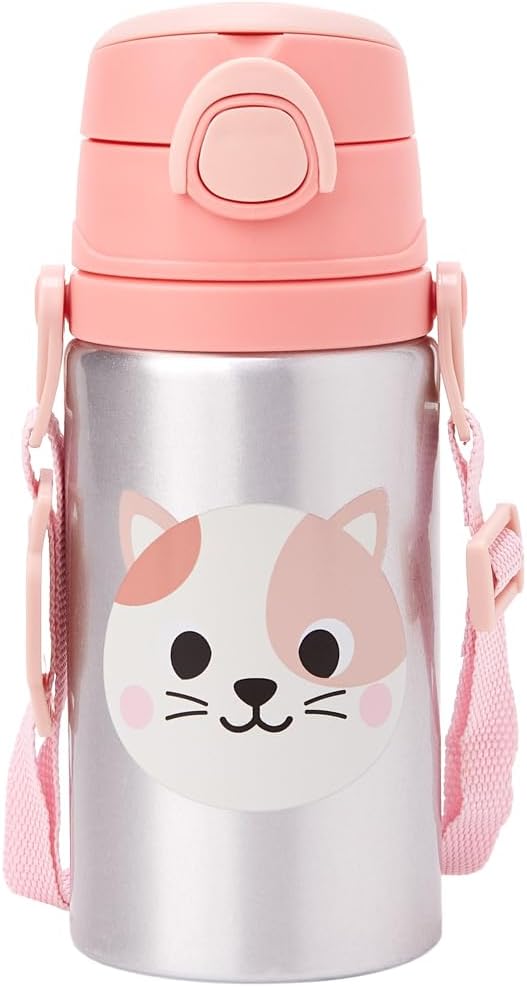 Botella de Aluminio Rosa 450 ml - Buba