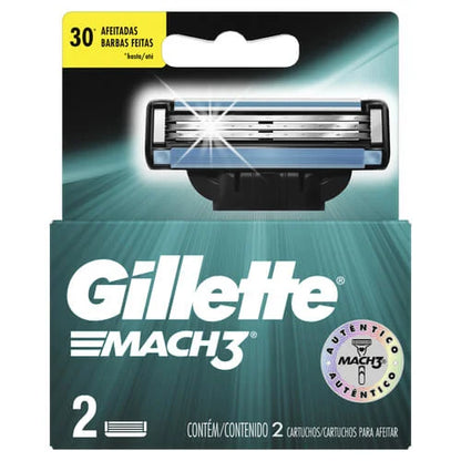 Repuesto De Gillette Mach3 2 Unidades