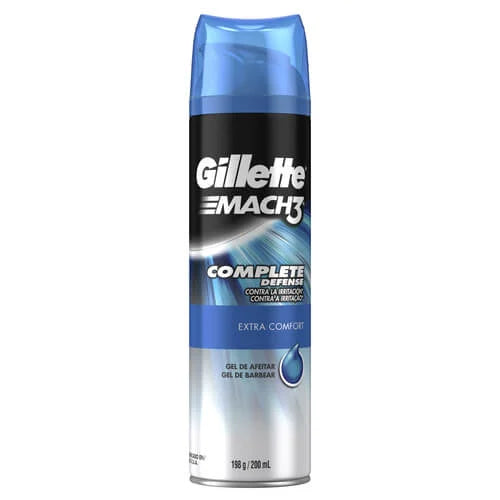 Gel de Afeitar Gillette Mach3 Complete Defense 200 ml