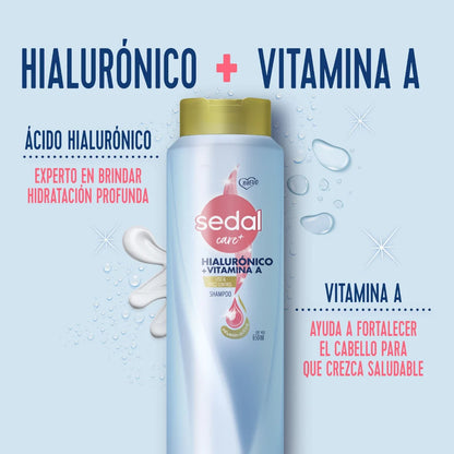Shampoo Sedal Hialurónico + Vitamina A 650 ml