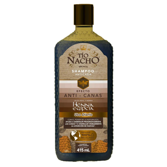 Shampoo Tío Nacho, Anti-canas - 415 ml