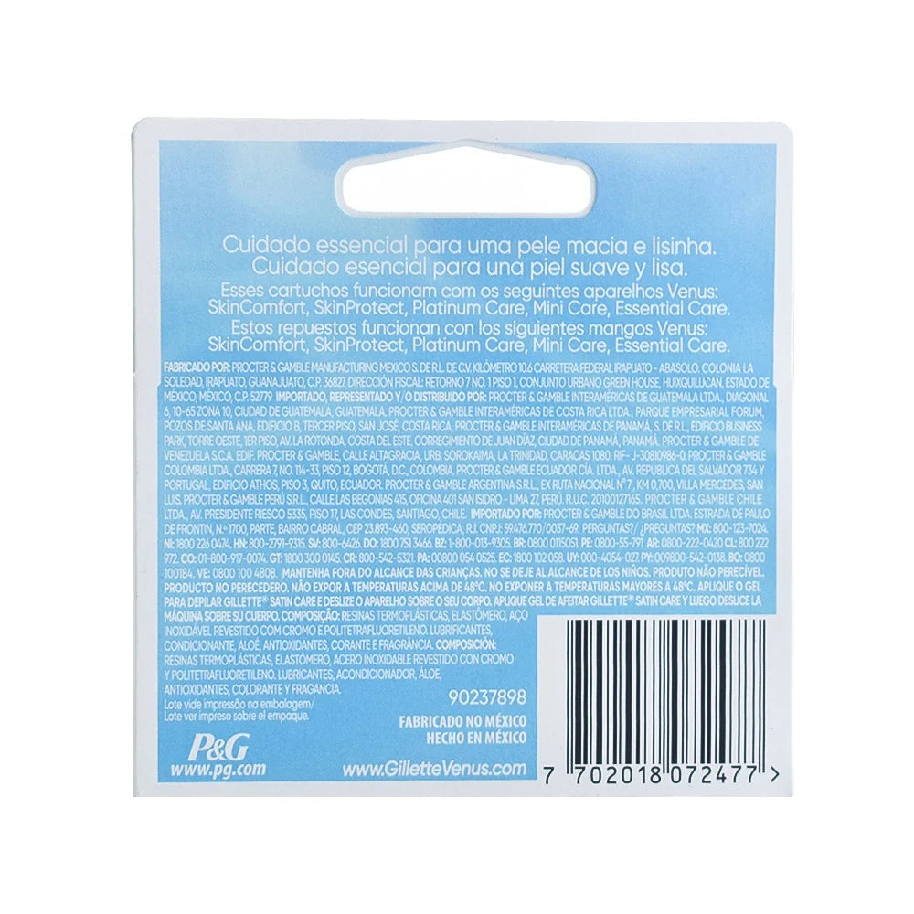 Repuesto de Gillette Venus Original 2 Unidades