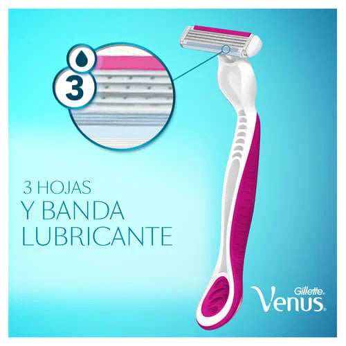 Afeitadora Desechable Gillette Venus Simply3 2 Unidades