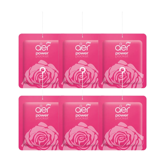 Aromatizador de ambiente AER power pocket Placer de Rosa 6 unidades