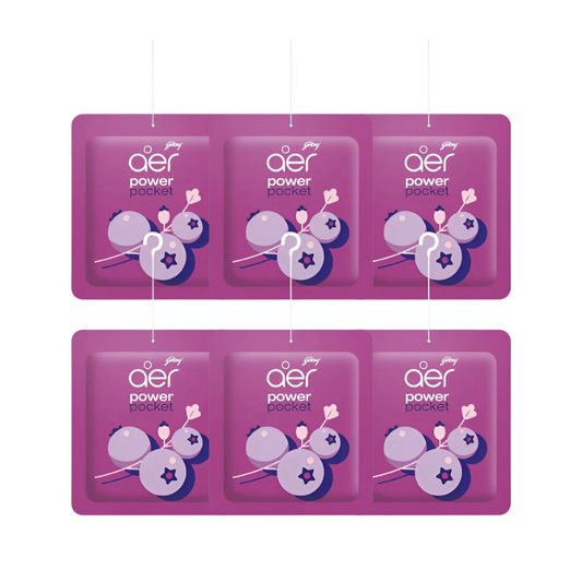 Aromatizador de ambiente AER power pocket Placer de Berry Vibrante 6 unidades