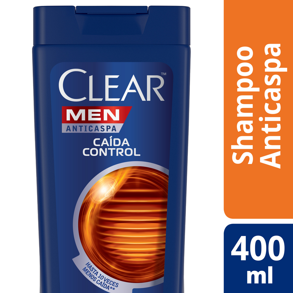Shampoo Anticaspa CLEAR Caida Control 400ml