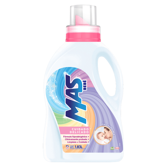 Detergente Para Ropa Mas Bebé Piel Sensible 1.83Lt