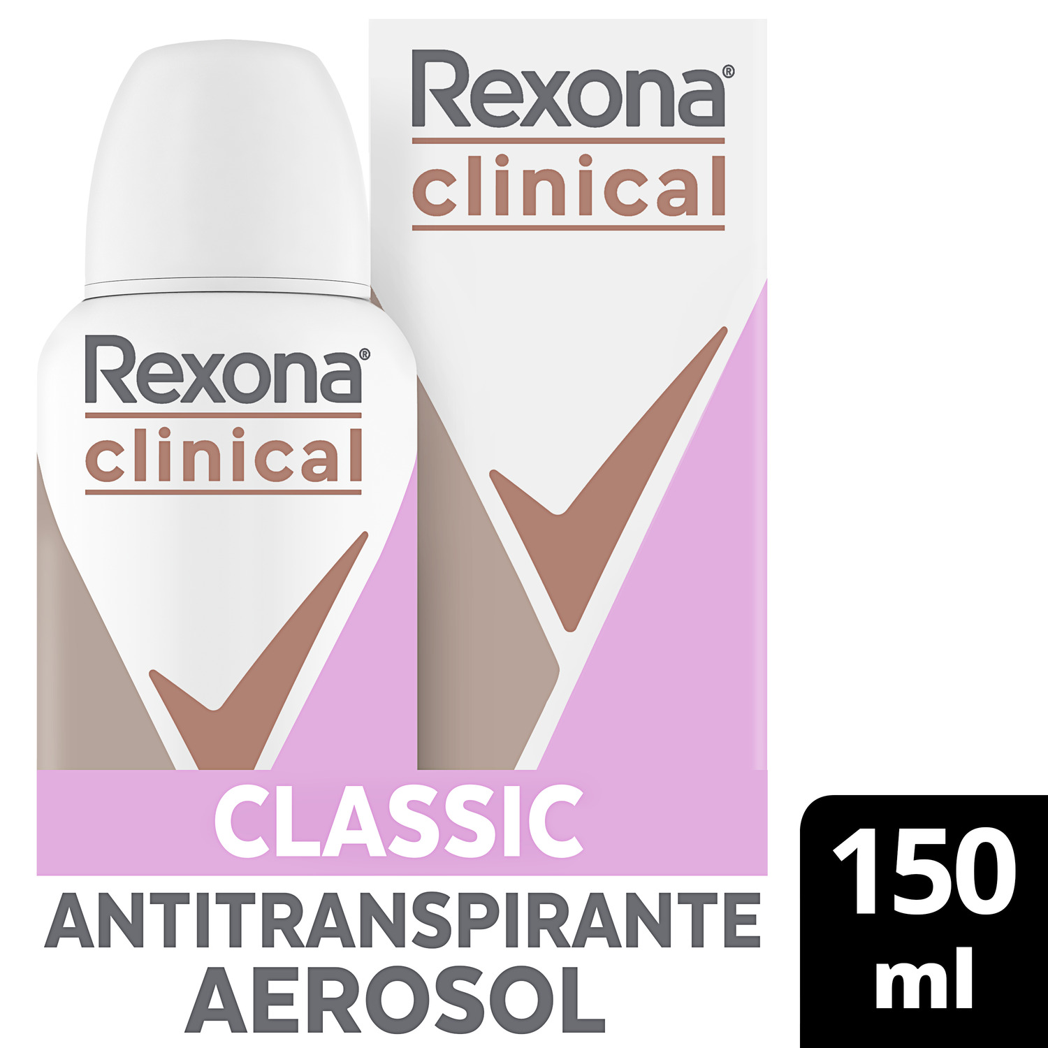 Desodorante Rexona Clinical Woman Classic 150ml