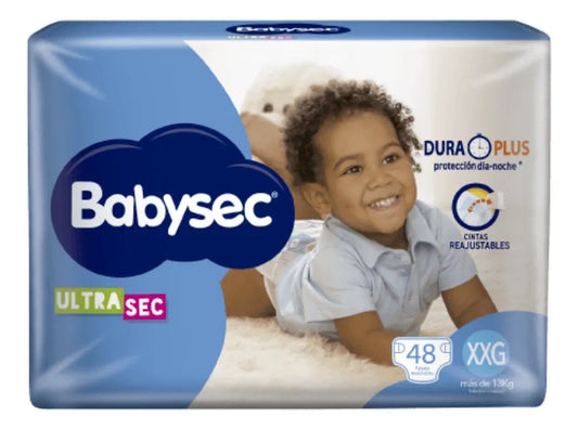 Pañales BabySec Ultra XXG - 48 unidades