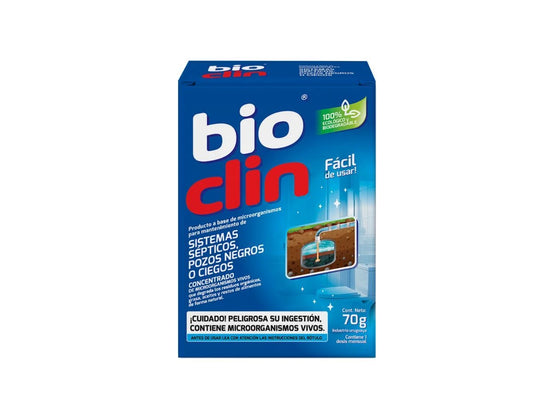 Bio Clin Sistemas Sépticos, Pozos Negros o Ciegos 70gr