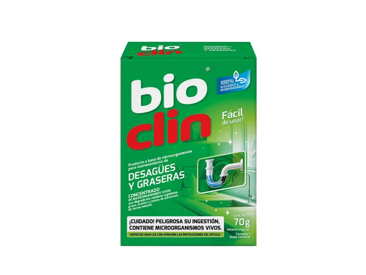 Bio Clin Desagues Y Graseras 70gr
