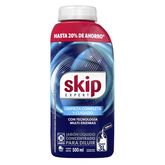 Jabón Líquido SKIP para Diluir 500 ml
