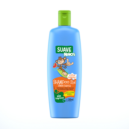 Shampoo 2 en 1 Suave Sandia Surfer 350ml