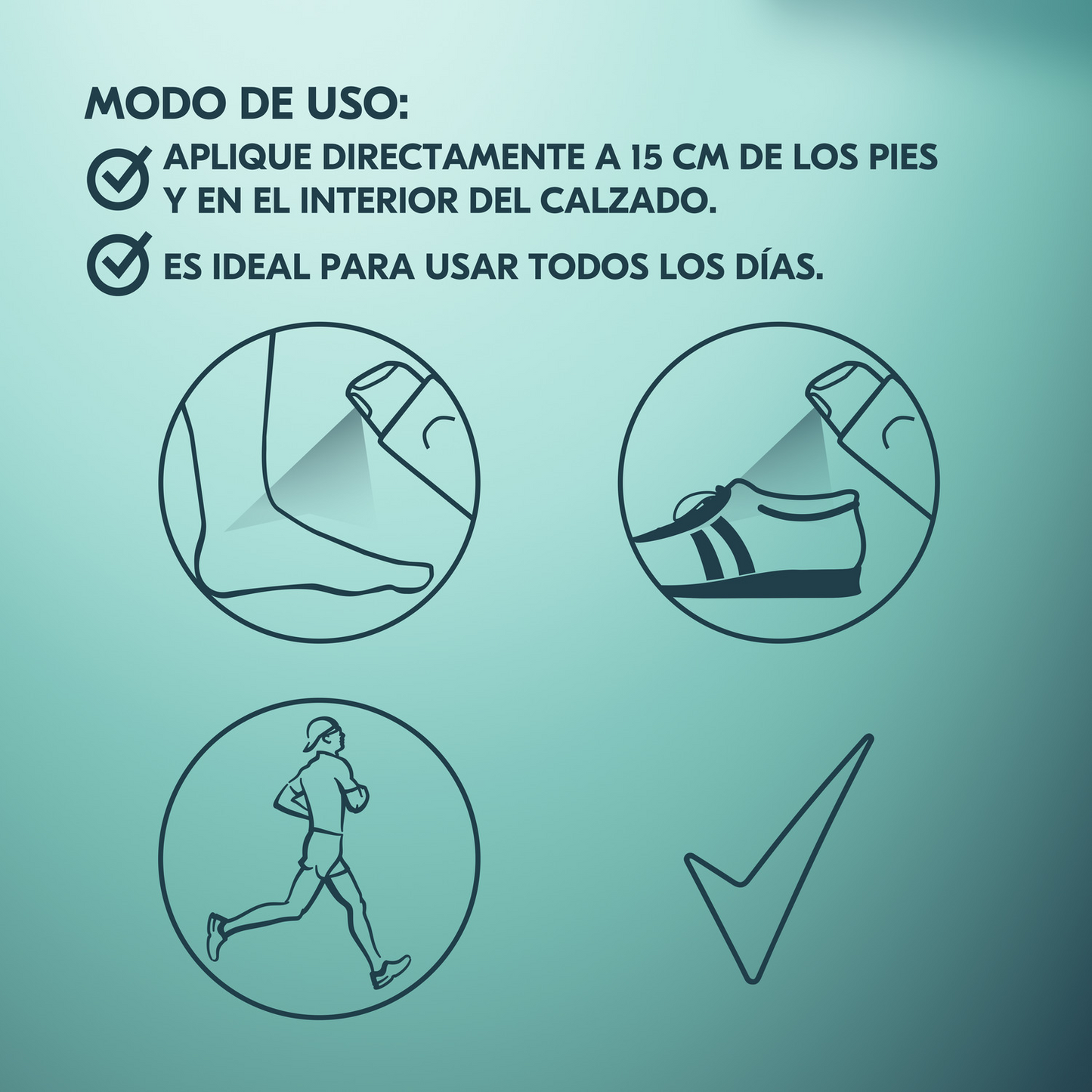 Desodorante Talco para Pies Rexona Efficient en Aerosol 153ml