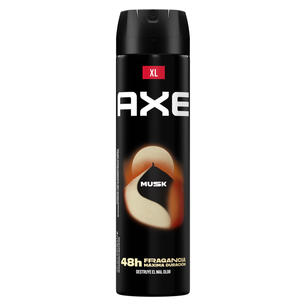 Desodorante en Aerosol AXE MUSK XL 230ml