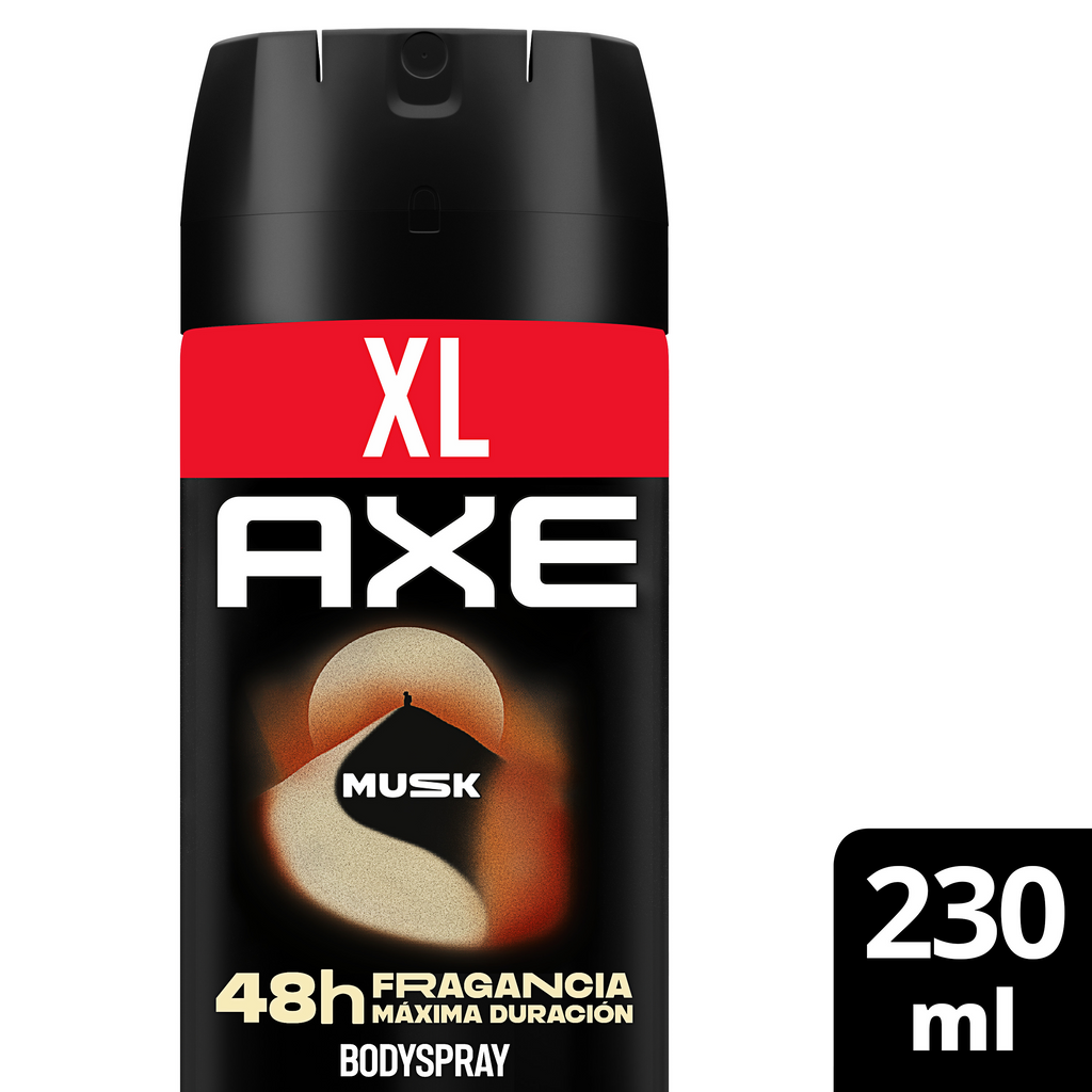 Desodorante en Aerosol AXE MUSK XL 230ml