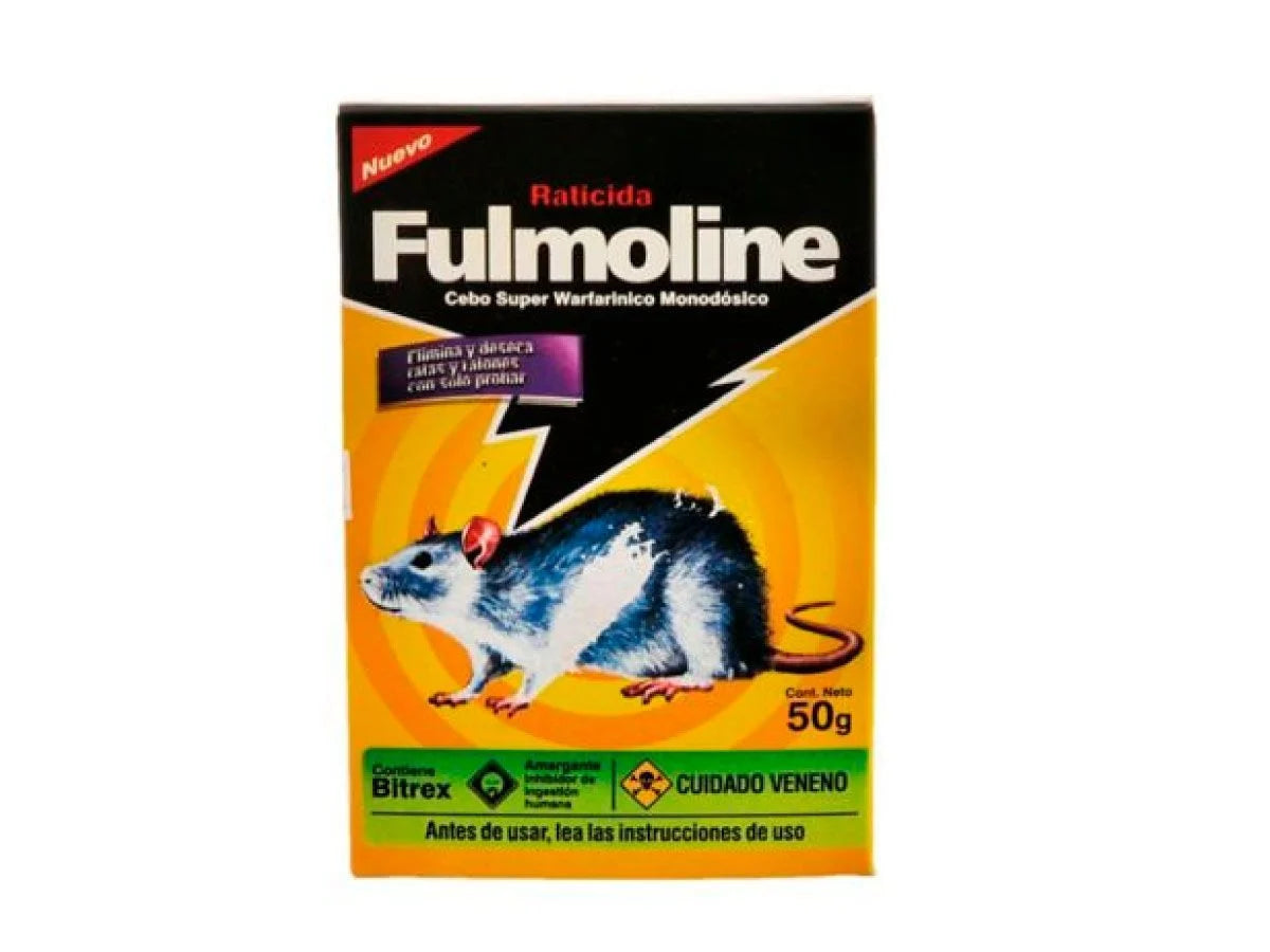 Cebo Raticida Fulmoline 50gr