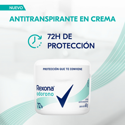 Desodorante en Crema Rexona Odorono 60g