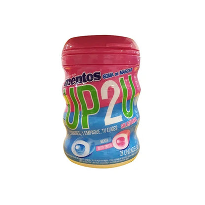 Chicles Sin Azúcar MENTOS UP2U 56 gr
