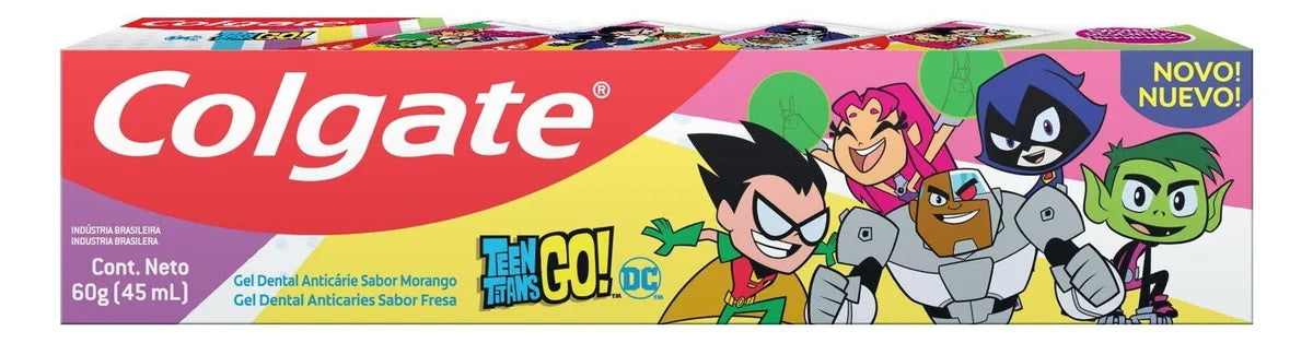 Pasta de Dientes Colgate Kids Teen Titans Go 60 gr