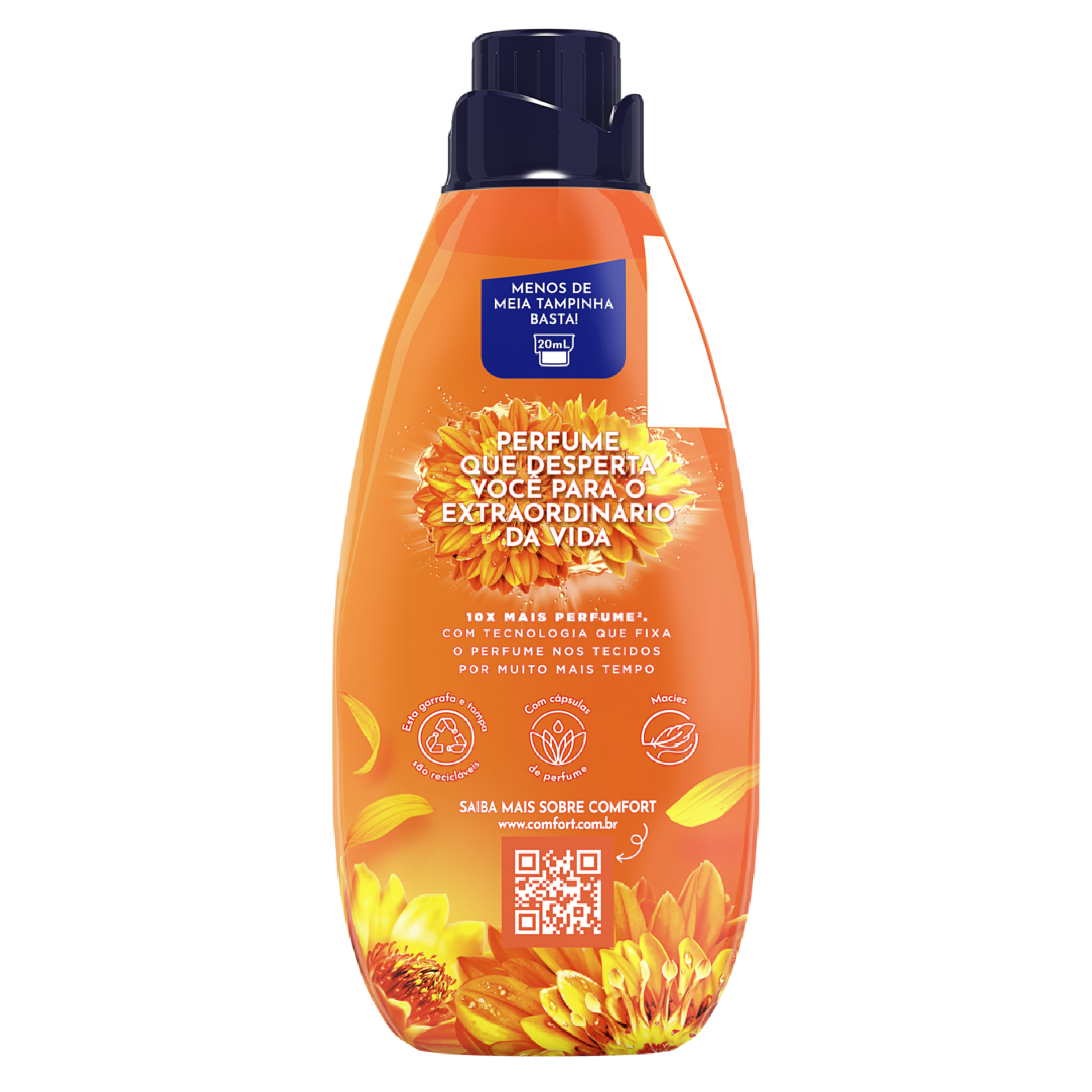 Suavizante Comfort Energia Floral Concentrado - 1L