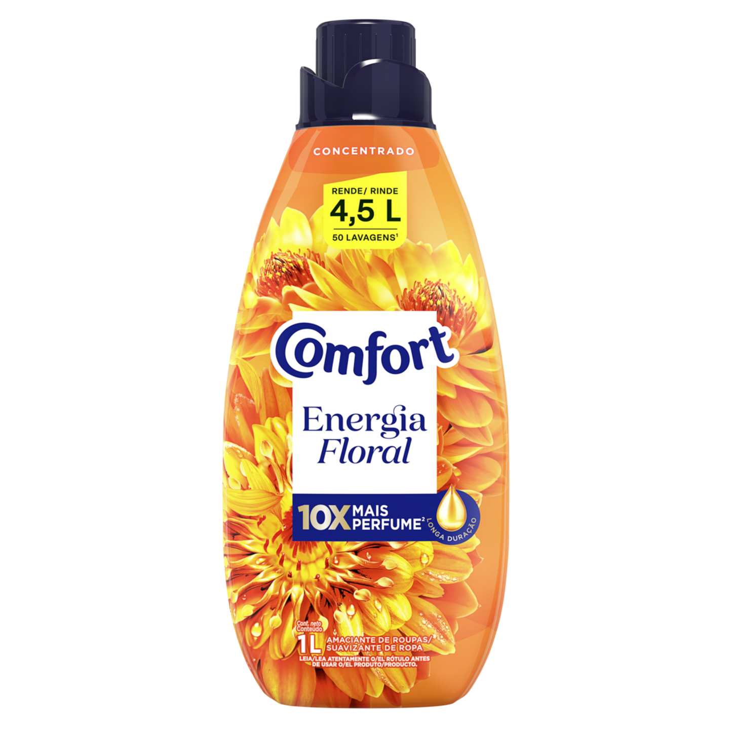 Suavizante Comfort Energia Floral Concentrado - 1L