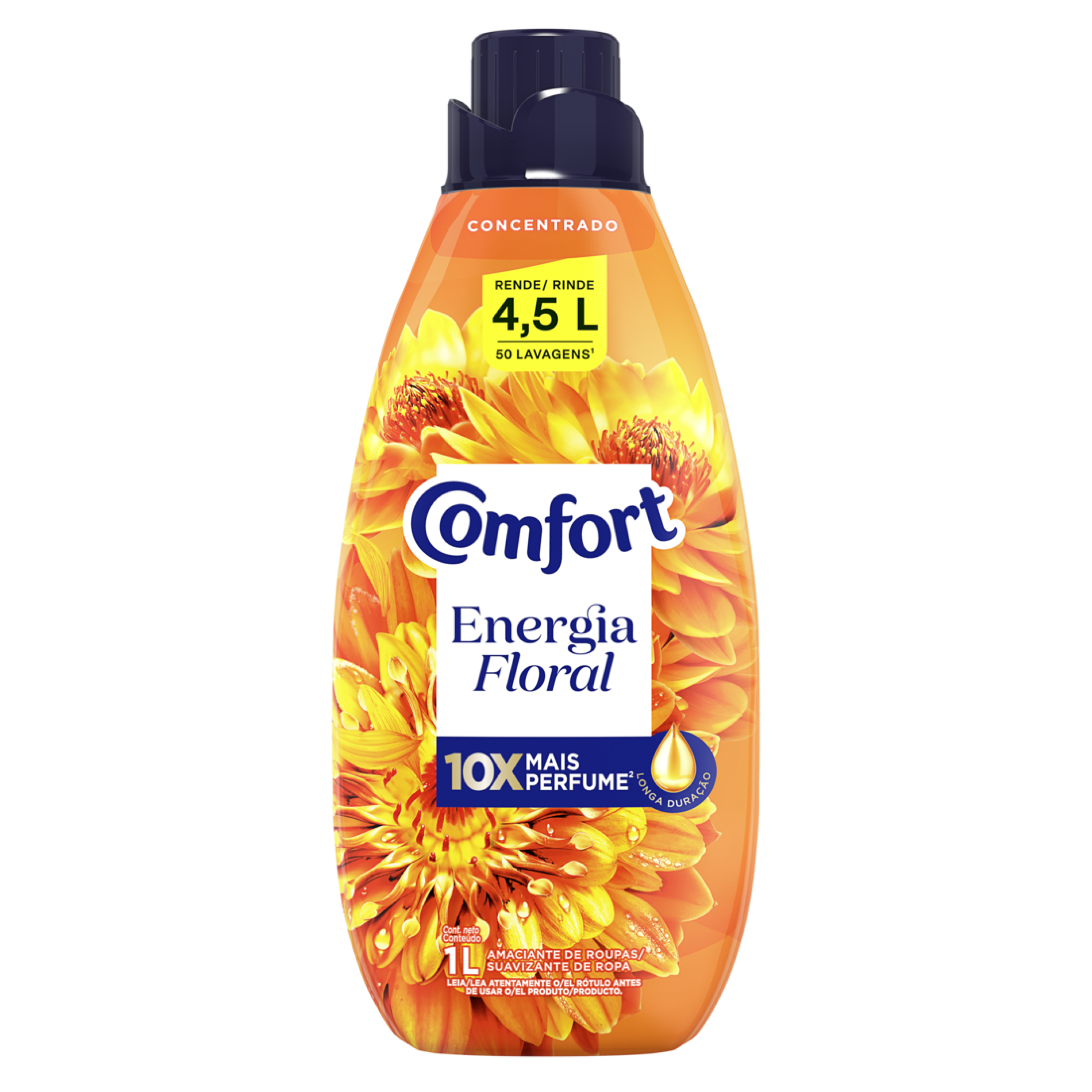 Suavizante Comfort Energia Floral Concentrado - 1L
