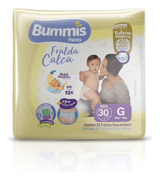 Pañales para Bebe Bummis Pants G - 30 unidades