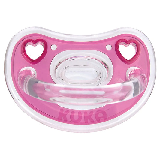 Chupete Elegance Plus Anatómico Kuka Con Estuche Rosa T2
