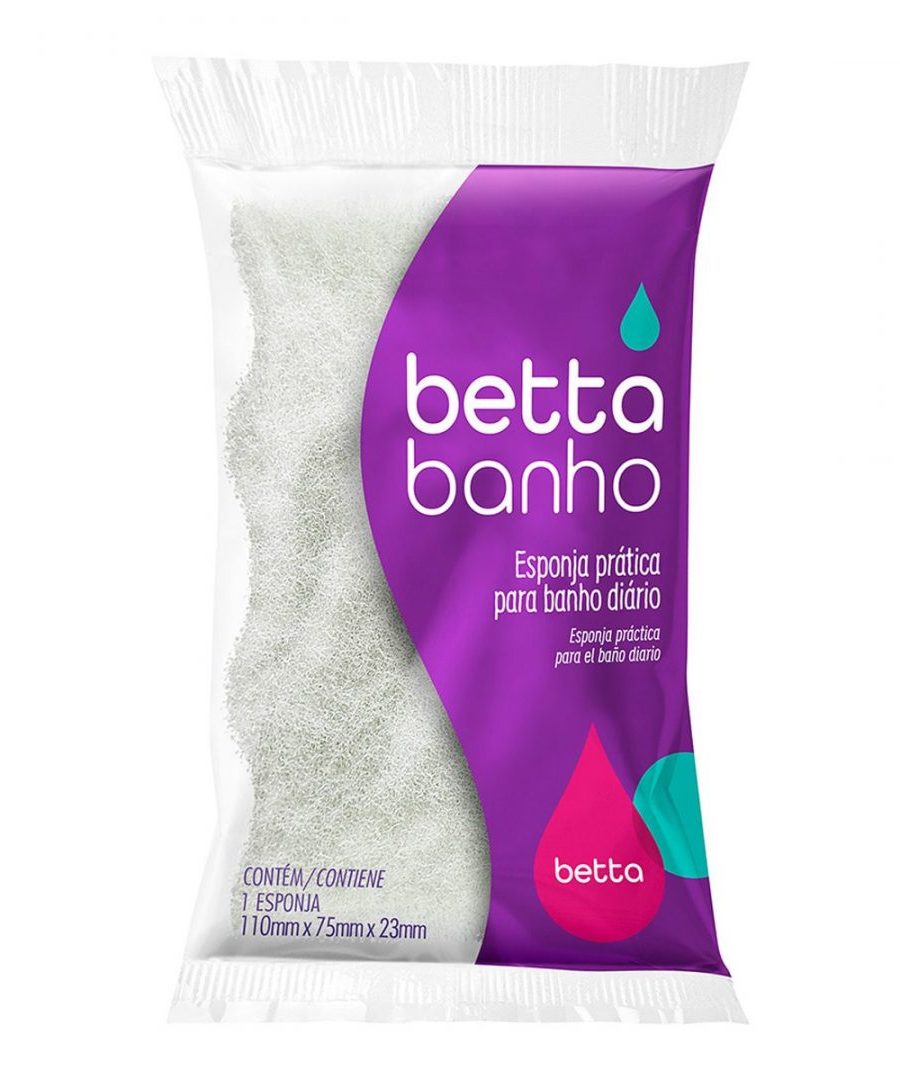 Esponja de Baño Betta Banho - 1 unidad