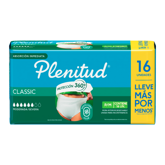 Pant Plenitud Clásico P/M 16 unidades